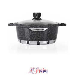 قابلمه سایز 28 گرانیت لایف اسمایل مدل FLCM28P
